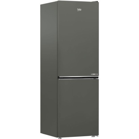 Réfrigérateur combiné - BEKO Série bPro 500 - B7RCNE367HG - 2 portes - 316 L - Classe B - 59,5 x 66,3 x 186,5 cm - Manhattan