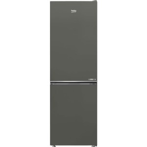 Réfrigérateur combiné - BEKO Série bPro 500 - B7RCNE367HG - 2 portes - 316 L - Classe B - 59,5 x 66,3 x 186,5 cm - Manhattan