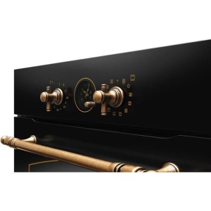 Four multifonction - Catalyse - AMICA - ED17319B RETRO - Noir - 59,5 x 59,5 x 57 cm