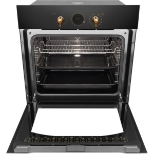Four multifonction - Catalyse - AMICA - ED17319B RETRO - Noir - 59,5 x 59,5 x 57 cm