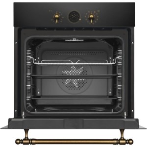 Four multifonction - Catalyse - AMICA - ED17319B RETRO - Noir - 59,5 x 59,5 x 57 cm