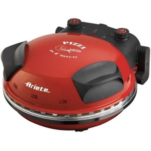 Ariete Pizzaofen Da Gennaro 1200 W Rot und Schwarz