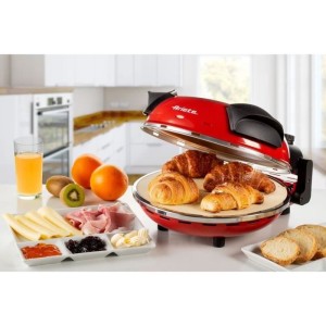 Ariete Pizzaofen Da Gennaro 1200 W Rot und Schwarz