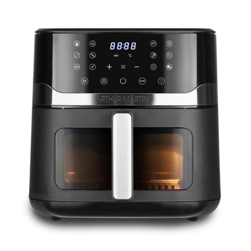 Friteuse sans huile - ARTHUR MARTIN - AMPAF1800 - 10L - 1800W - 12 programmes - Cuve XL - Airfryer cuisson saine familiale