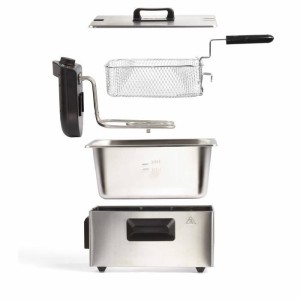 Friteuse 3 L - LIVOO - DOC216 - 2000W - 3L - Cuve amovible en acier inoxydable - Panier a friture amovible - Thermostat réglabl