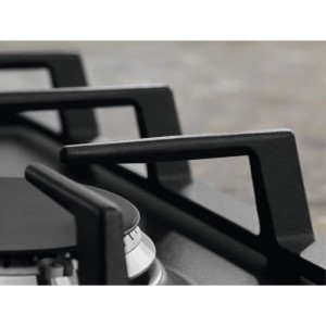 ELECTROLUX KGS7536SX - Eingebautes Gaskochfeld - 5 Brenner - L 75 x T52 cm - Edelstahl - Gusseisengitter