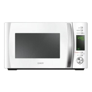 Micro-ondes Candy Timeless CMXW20DW 700W 20L Digital Blanc - Fonction Décongélation - 5 Niveaux de Puissance - 10 Menus Auto