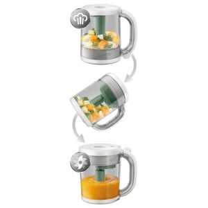 PHILIPS AVENT 4-in-1 Baby Food Maker - Steams - Mixes - Heats - Def...