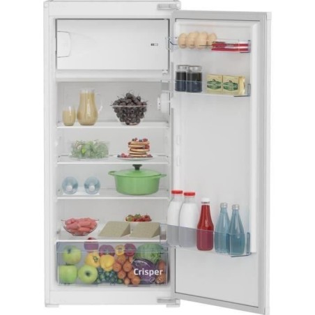 Kühlschrank - BEKO - BSSA210K4SN - 1 Tür - Integrierbar - 175 L (156 L + 19 L) - Breite 54 cm - Statische Kälte - Klasse E