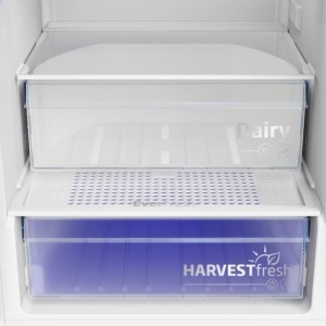 BEKO BCSA285E4ZSN kombinierter integrierter Kühlschrank – 271 l – Weiß