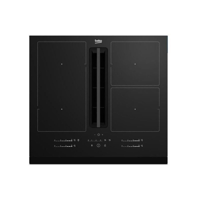 Beko 60 cm 4-Flammen-Induktionskochfeld, 7400 W – HIXI64700UF1