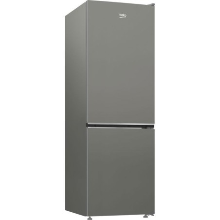 Réfrigérateur combiné - BEKO Série bPro 500 - B5RCNA346HG - 2 portes - 301 L - Classe C - 59,5 x 66,5 x 179,6 cm - Manhattan