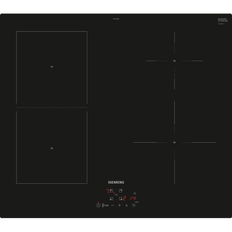 Plaque de cuisson a induction Siemens - 4 feux - 60 cm - EE611BPB5E IQ500