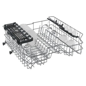 Lave-vaisselle pose libre BEKO Série b100 DVN06430X - 14 couverts - L60cm - 47 dB - Ouverture auto - Inox
