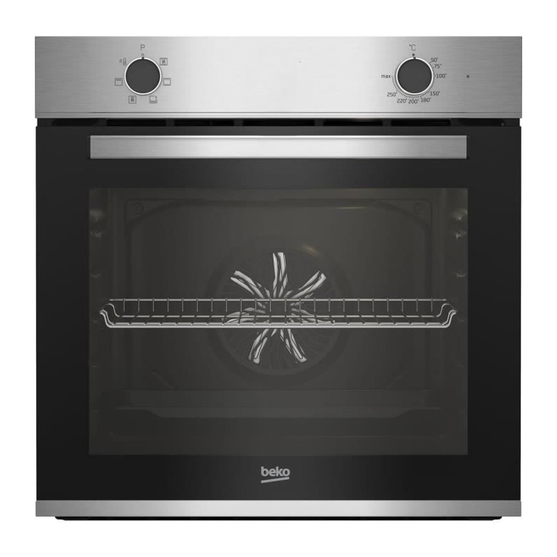 Einbau-Multifunktionsofen - BEKO - BBIE12000X - Edelstahl - 59,4 x 56,7 x 59,5 cm
