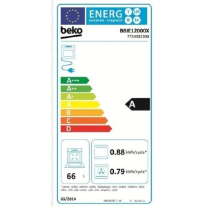 Einbau-Multifunktionsofen - BEKO - BBIE12000X - Edelstahl - 59,4 x 56,7 x 59,5 cm