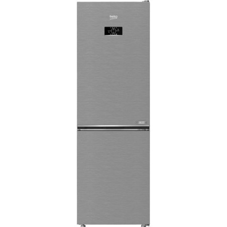 Réfrigérateur combiné - BEKO Série bPro500 - B5RCNE365HXB - 2 portes - 316 L - Classe D - 59,5 x 66,3 x 186,5 cm - Métal br