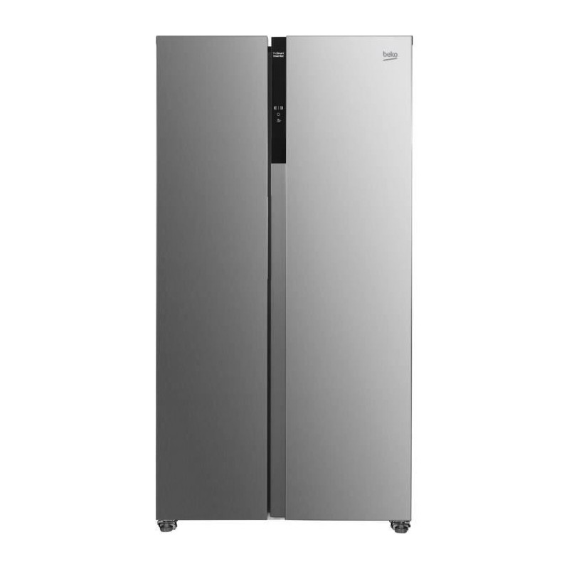 Side-by-Side-Kühlschrank – BEKO – GNO5323XPN – belüftete Kälte – Klasse D – 532 l – 177 x 91 x 67 cm – Edelstah