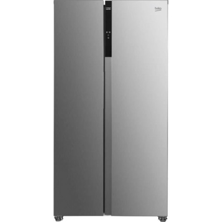 Side-by-Side-Kühlschrank – BEKO – GNO5323XPN – belüftete Kälte – Klasse D – 532 l – 177 x 91 x 67 cm – Edelstah