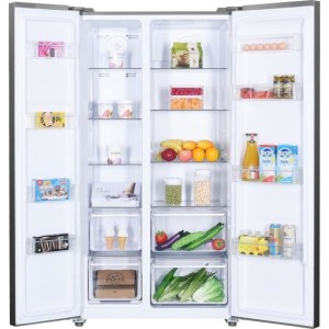Side-by-Side-Kühlschrank – BEKO – GNO5323XPN – belüftete Kälte – Klasse D – 532 l – 177 x 91 x 67 cm – Edelstah