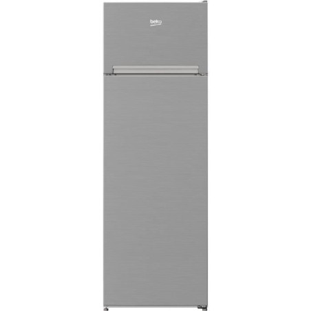 Freistehender Doppeltür-Kühlschrank – BEKO – RDSA280K40SN – Klasse E – 250 l – 160,6 x 54 x 57,4 cm – Stahlgrau