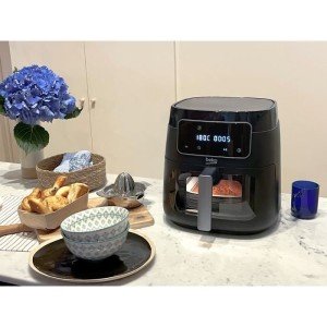Multifunktions-Heißluftfritteuse – BEKO – FRL3374B – 1900 W – 7,6 l...