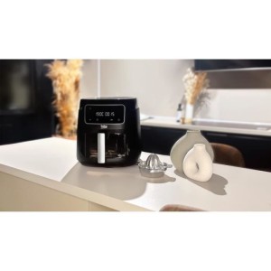 Multifunktions-Heißluftfritteuse – BEKO – FRL3374B – 1900 W – 7,6 l für 2 kg Pommes – LCD-Touchscreen – Schwarz