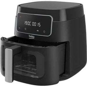 Multifunktions-Heißluftfritteuse – BEKO – FRL3374B – 1900 W – 7,6 l für 2 kg Pommes – LCD-Touchscreen – Schwarz