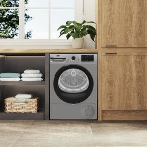Seche-linge pompe a chaleur BEKO D3H28E93S Eco Sense - 8 kg - L60cm...