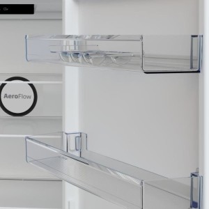 Kombinierter Kühlschrank - BEKO Serie bPro500 - B3RCNA345HW1 - Klasse D - 301 l - 59,5 x 66,5 x 179,6 cm - Weiß