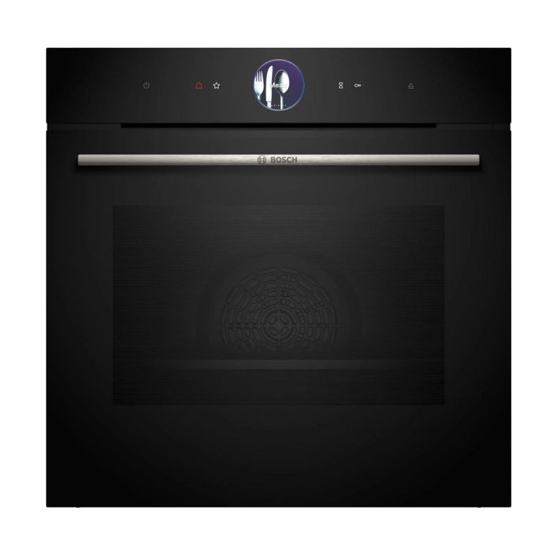 Einbau-Kombidampfbackofen - BOSCH - HRG7764B1 - 71L - Pyrolyse - TFT-Touchscreen