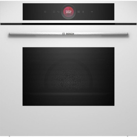 Einbaubackofen – Pyrolyse + Hydrolyse – BOSCH Serie 8 – HBG7741W1 – Weiß – 59,4 x 54,8 x 59,5 cm
