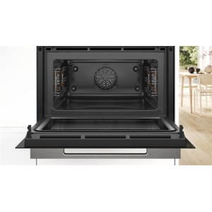Micro-ondes encastrable - BOSCH Série 8 - CMG7241B1 - Noir - 59,4 x 54,8 x 45,5 cm