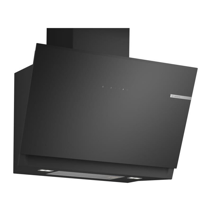 Hotte murale inclinée en verre BOSCH SER6 DWK81AN60 Noir - Home Connect