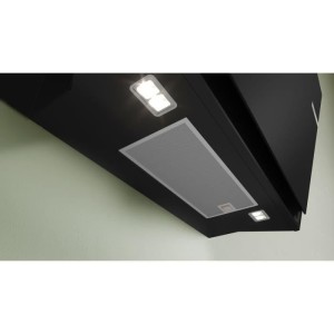 Wanddekorhaube - geneigtes Glas - BOSCH SER6 - DWK81AN60 Schwarz - Home Connect - L: 790 mm x T: 433 mm