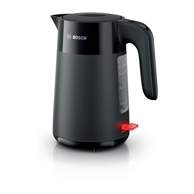 Bouilloire - BOSCH - TWK2M163 MyMoment - Noire Mate - indicateur de tasses - niveau d'eau visible au niveau de la poignée