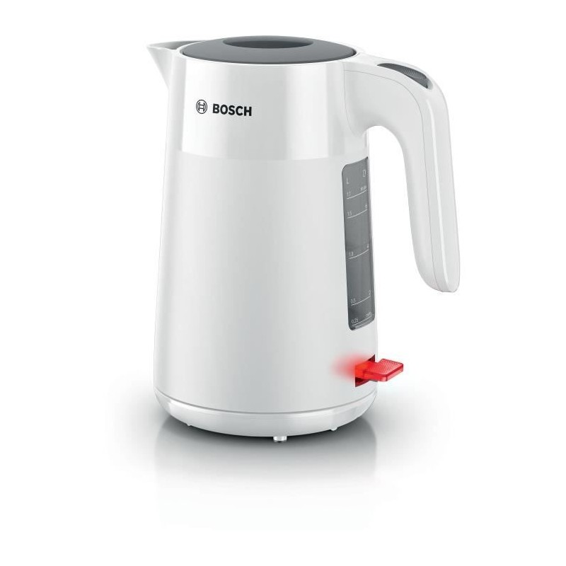 Bouilloire - BOSCH - TWK2M161 MyMoment - Blanche Mate - indicateur de tasses - niveau d'eau visible