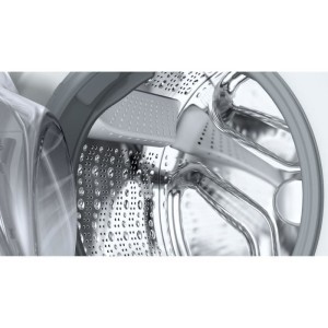 BOSCH SER2 WGE03207FR Bullauge-Waschmaschine – 8 kg – Induktion – L60 cm – 1200 U/min – Weiß