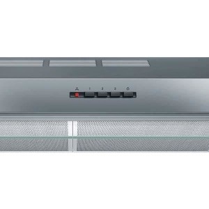 BOSCH DUL63CC50 -Musical Wall Hole-Evakuierung / Recycling-350 m3 Luft / h max Abgas-72 dB-3 Geschwindigkeit-L 60 cm-Inox