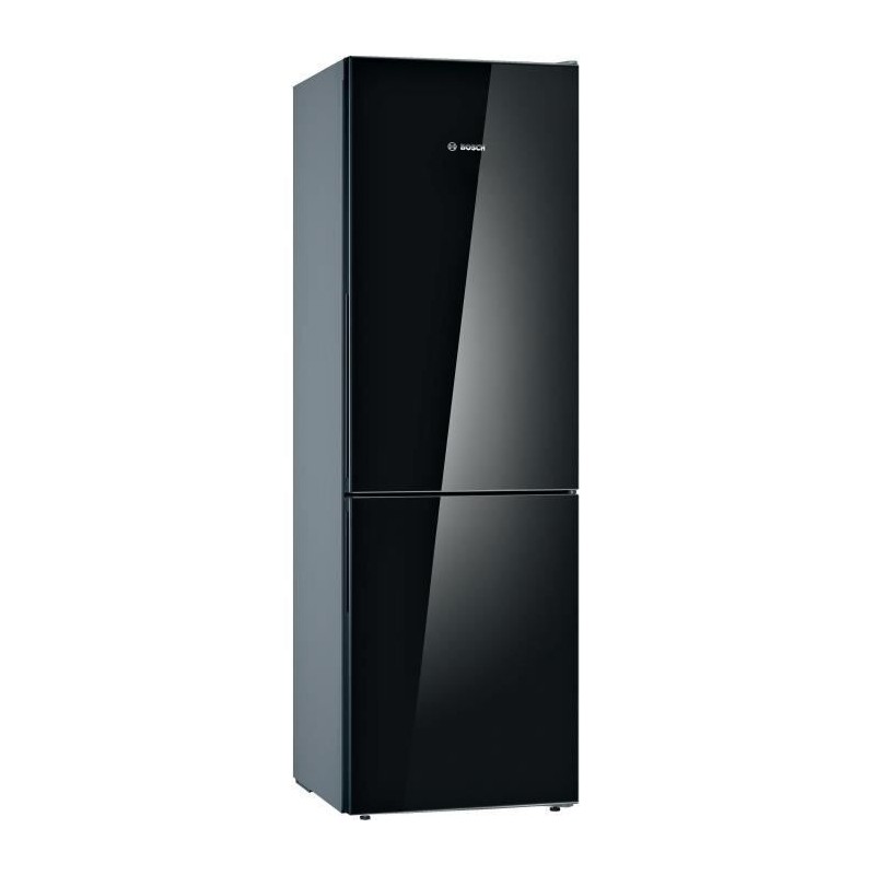 KÜHLSCHRANK COMBI 186X60X65 A ++ SCHWARZ