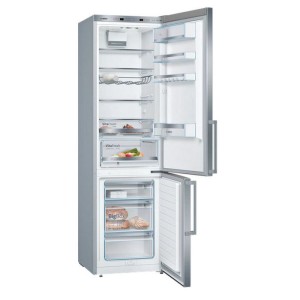 Kombinierter Kühlschrank - BOSCH - KGE398IBP - Klasse B - 343 l - 201 x 60 x 65 cm - Gebürsteter Stahl