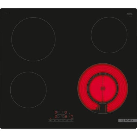 Vitro Tabelle 60cm Bosch - PKF611BB8E - Befehlstyp: An der Vorderseite - Design: ohne Rahmen - Doppelzone - Schwarz