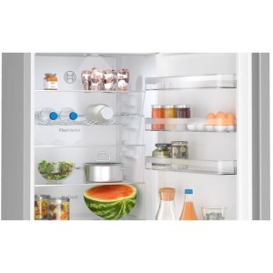 Kombinierter Kühlschrank - BOSCH - KGN39VLCT - Klasse C - 363 l - 203 x 60 x 66,50 cm - Edelstahl
