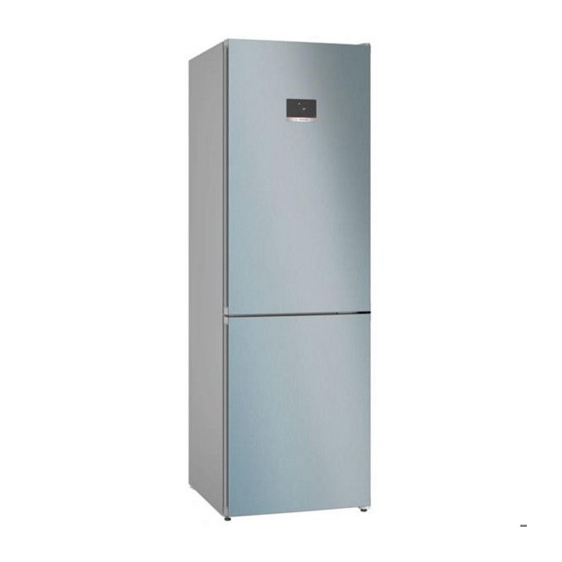 Réfrigérateur combiné - BOSCH - KGN367LDF - Classe D - 321 L - 186 x 60 x 66,50 cm - Inox