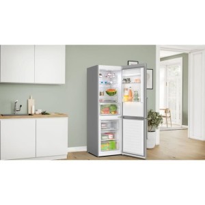BOSCH KGN367ICT SER4 Kombi-Kühlschrank – 2 Türen – freistehend – Fassungsvermögen 321 l – H186 x L60 x T66,50 cm –