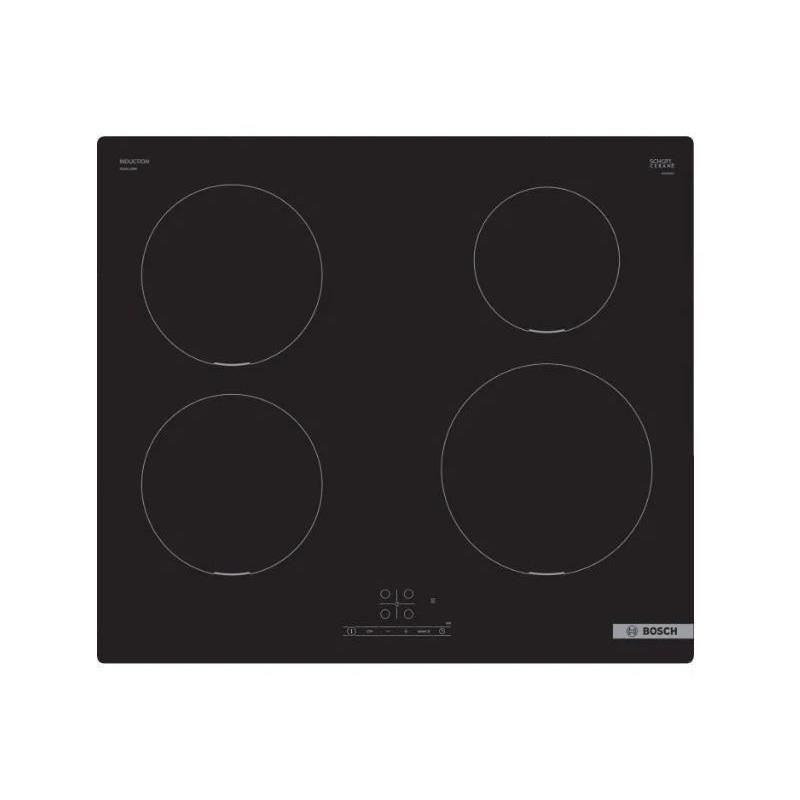 Bosch induction table - 4 fireplaces - L: 592 mm x D: 522 mm - PUE611BB5E