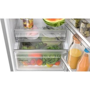 BOSCH KGN367ICT SER4 Kombi-Kühlschrank – 2 Türen – freistehend – Fassungsvermögen 321 l – H186 x L60 x T66,50 cm –