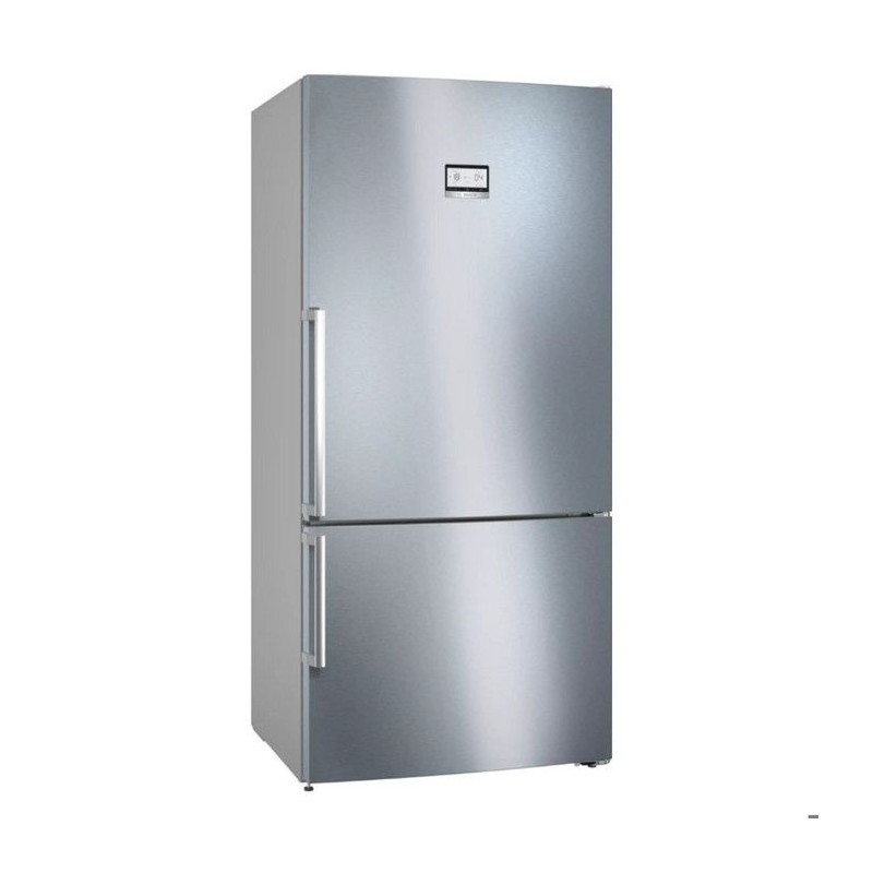 Kombinierter Kühlschrank - BOSCH - KGN86AIDR - Klasse D - 631 l - 186 x 86 x 81 cm - Gebürsteter Stahl