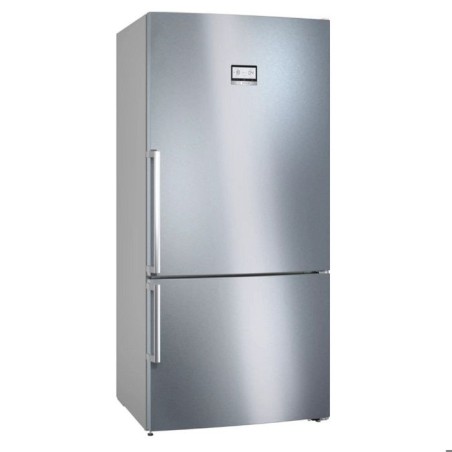 Kombinierter Kühlschrank - BOSCH - KGN86AIDR - Klasse D - 631 l - 186 x 86 x 81 cm - Gebürsteter Stahl