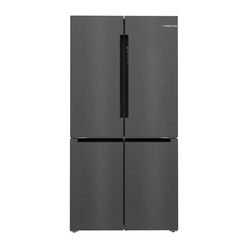 Réfrigérateur combiné - BOSCH SER4 - KFN96AXEA - Multi-portes - Classe E - 605 L - 183 x 90,5 x 73,1 cm - Acier brossé